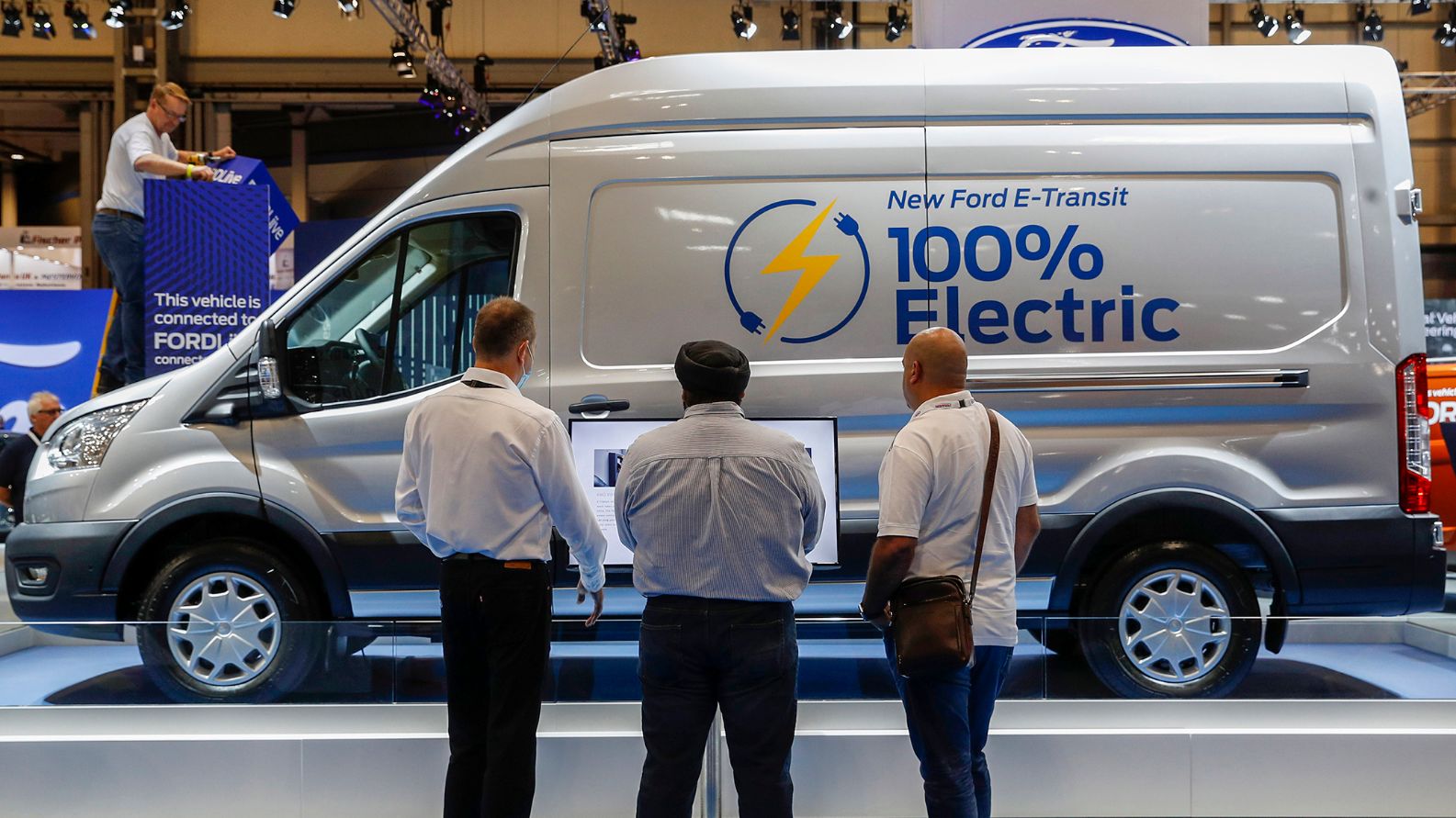 First Day Of The Commercial Vehicle Show