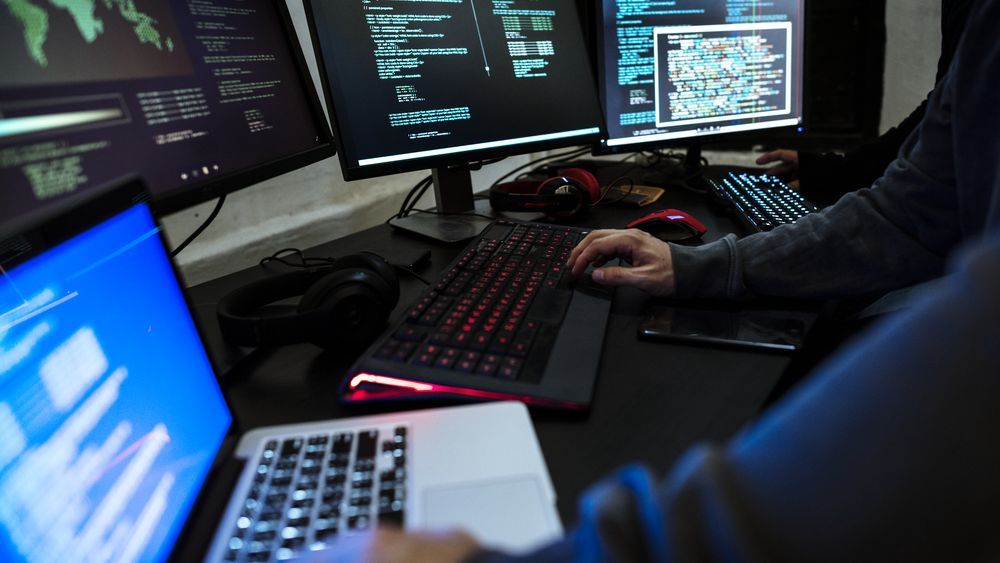 Hacker,Working,On,Computer,Cyber,Crime