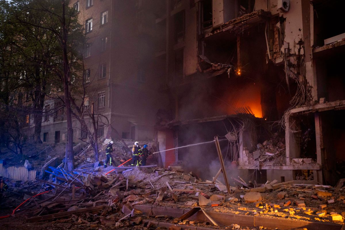 rakétatámadás,Kijev ellen,sebesültek