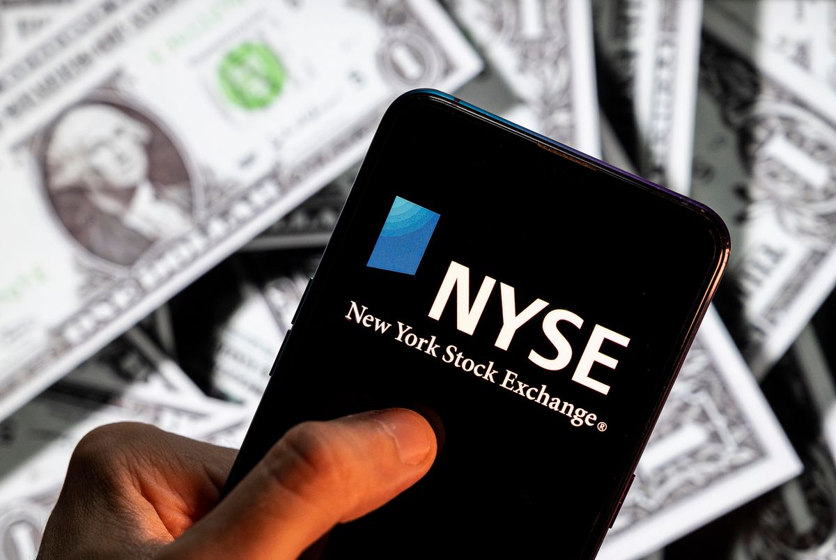 In this photo illustration  the American Stock Exchange