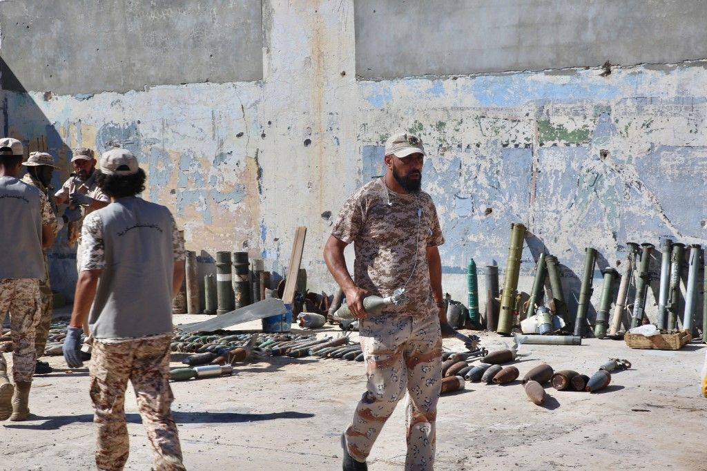10 tons of explosives cleared from civilian settlements neutralized in Libya