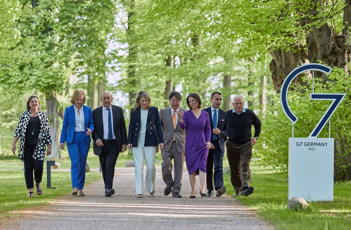 G7 Foreign Ministers Meeting In Northern Germany