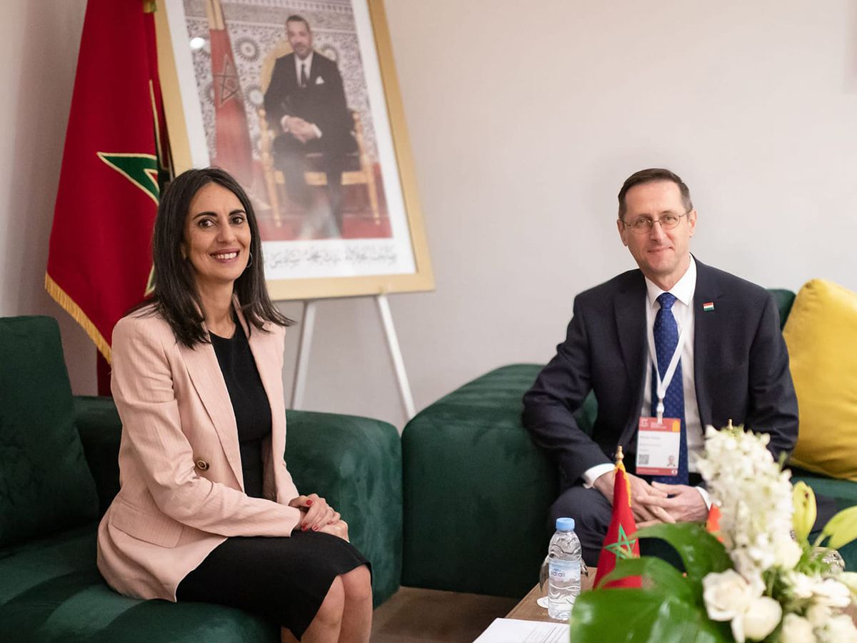 Erősödnek a magyar-marokkói gazdasági kapcsolatok, Nadia Fettah Alaoui Marokkó gazdasági és pénzügyminisztere, Varga Mihály pénzügyminiszter