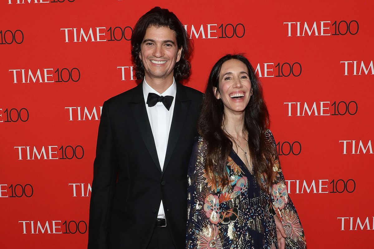 NEW YORK, NY - APRIL 24:  Adam Neumann and Rebekah Neumann attend the 2018 Time 100 Gala at Frederick P. Rose Hall, Jazz at Lincoln Center on April 24, 2018 in New York City.  (Photo by Taylor Hill/FilmMagic) 950950068