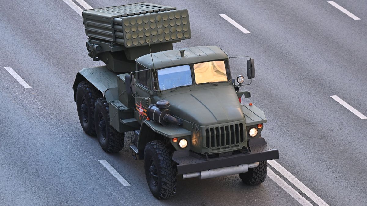 Russia WWII Victory Parade Rehearsal