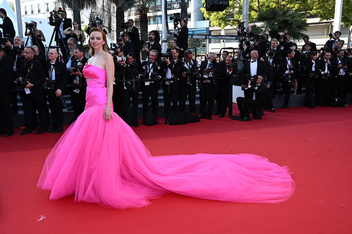 1399228947 CANNES, FRANCE - MAY 25: Natasha Bassett attend the screening of "Elvis" during the 75th annual Cannes film festival at Palais des Festivals on May 25, 2022 in Cannes, France. (Photo by Stephane Cardinale - Corbis/Corbis via Getty Images)