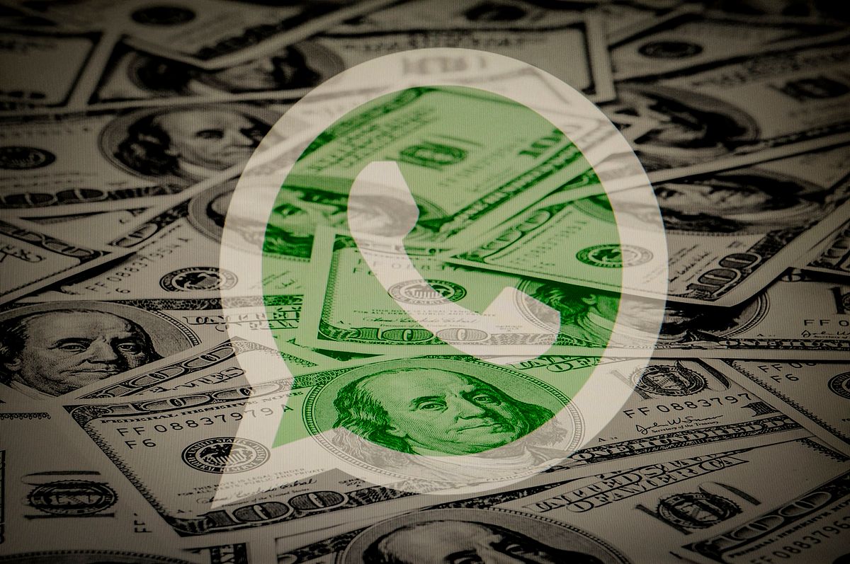 The logo of the Whatsapp messaging application is seen in this photo illustration on November 8, 2017. Over 1 million users have downloaded a fake version of the Whatsapp messaging app from the Google Play store. A Reddit user discovered the scam which was used mainly to generate revenue through adds. (Photo by Jaap Arriens/NurPhoto) (Photo by Jaap Arriens / NurPhoto / NurPhoto via AFP)
