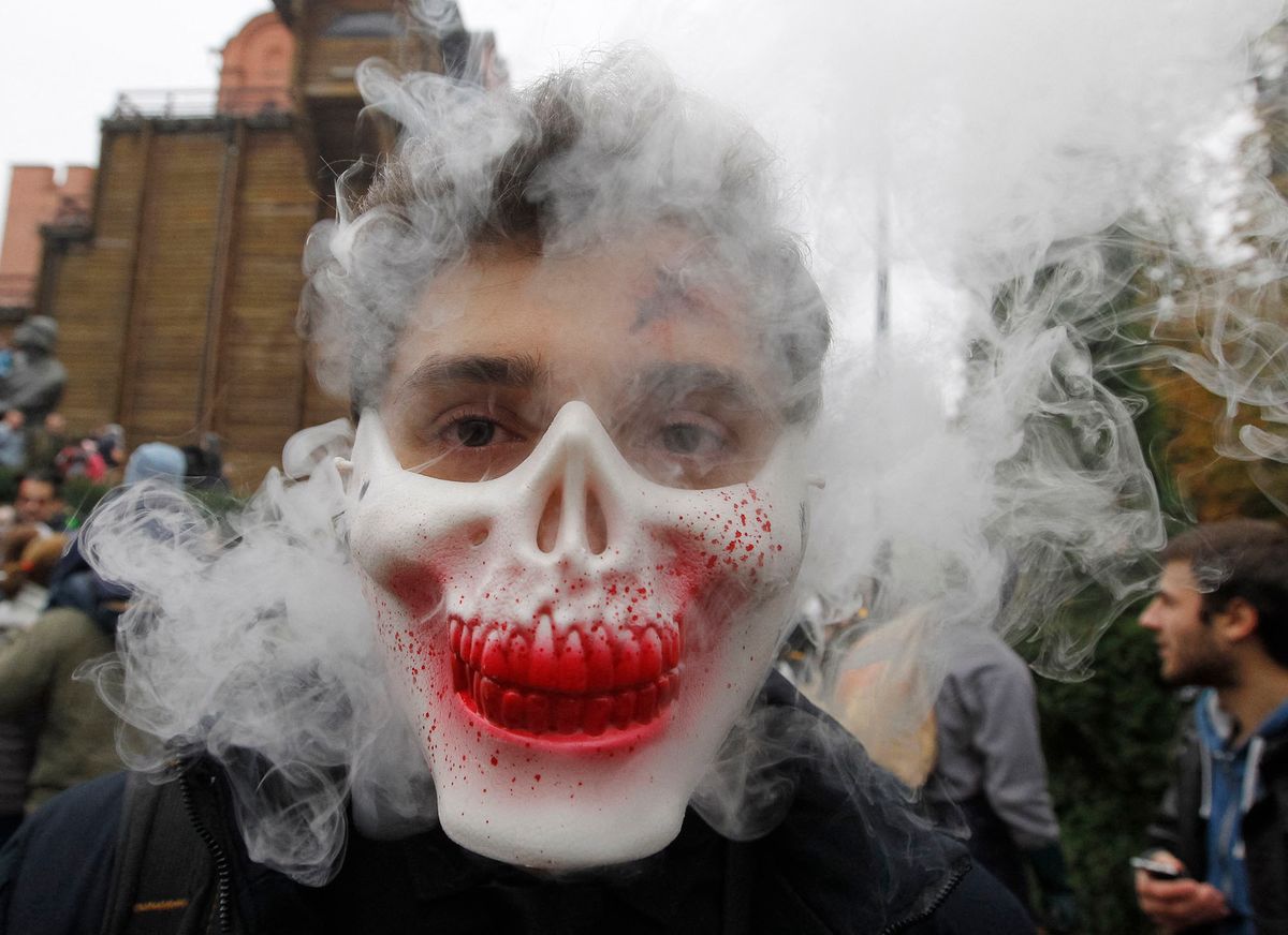 Zombie Walk Halloween 2019 Parade In Ukraine