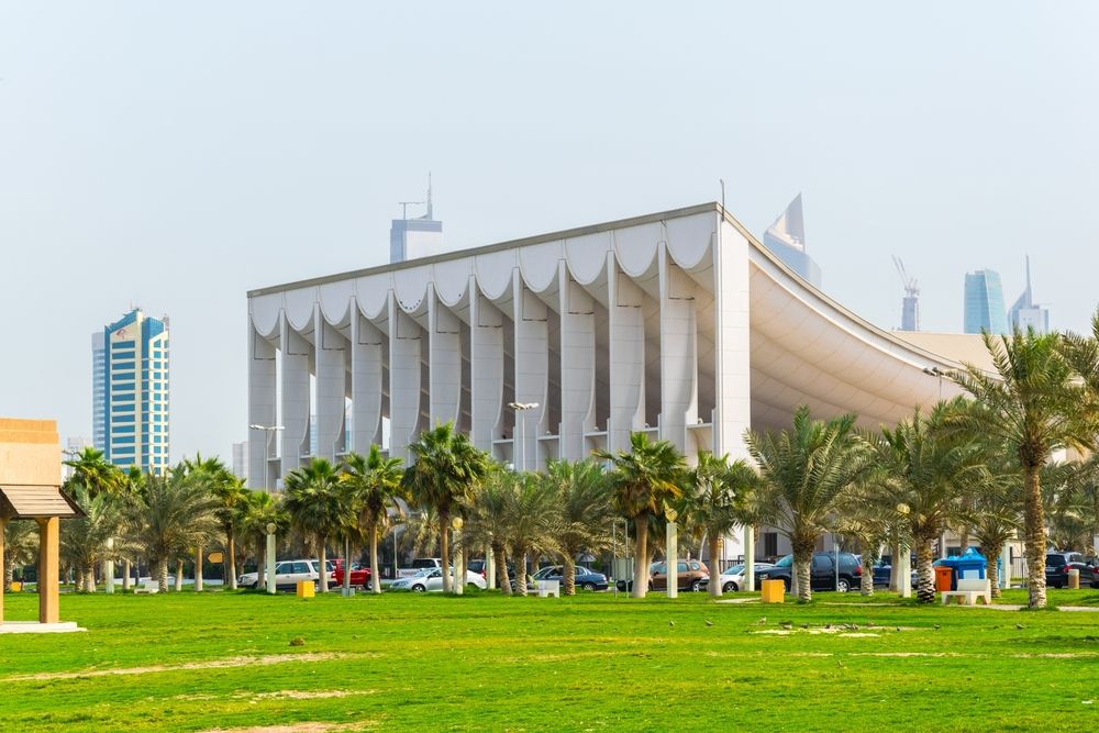 National,Assembly,Building,In,Kuwait.