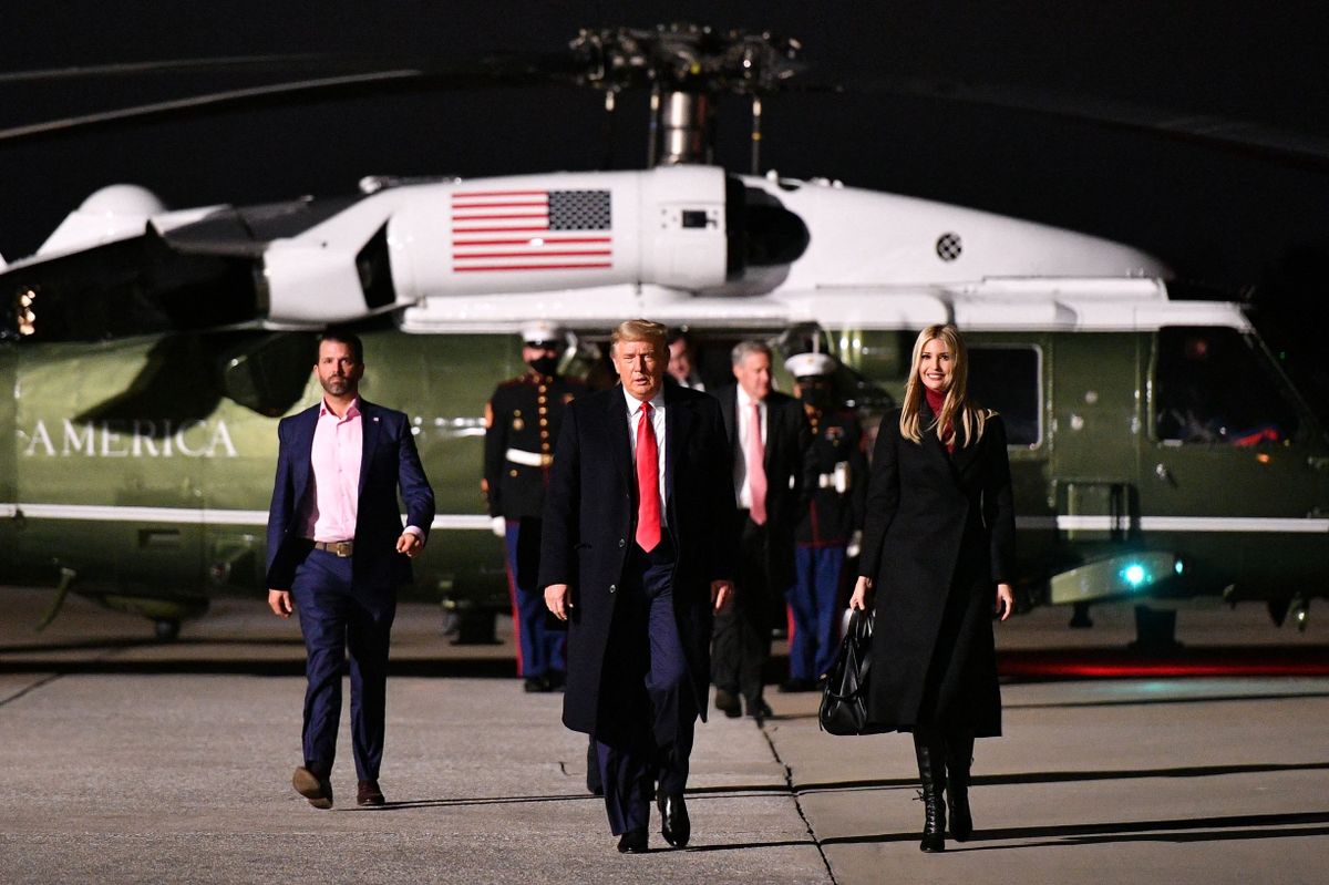 Donald Trump, Air Force One, az elnök különgépe