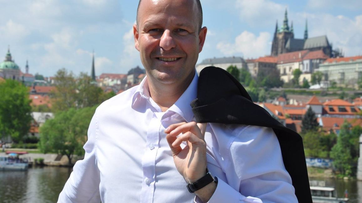 Deputy Mayor Petr Hlubuček in 2018