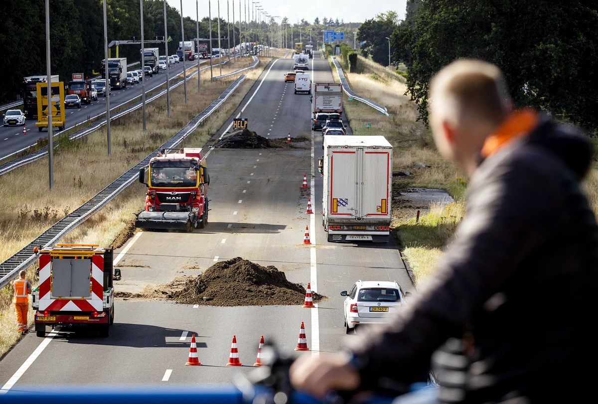 Farmers protests in the Netherlands continue