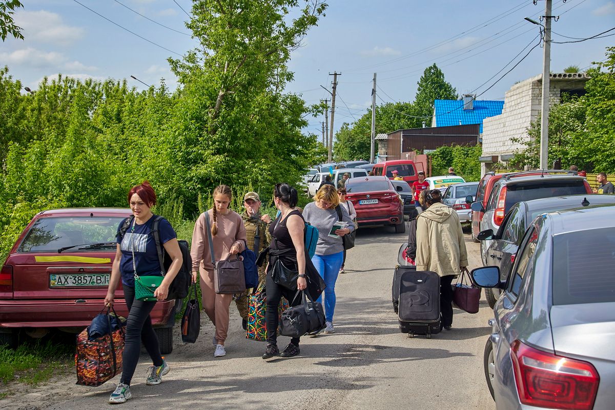 ukrán menekültek