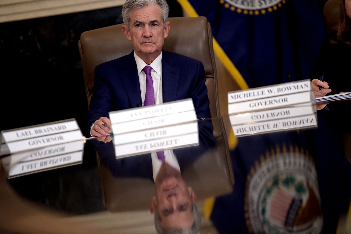 Federal Reserve Chair Jerome Powell opens conference