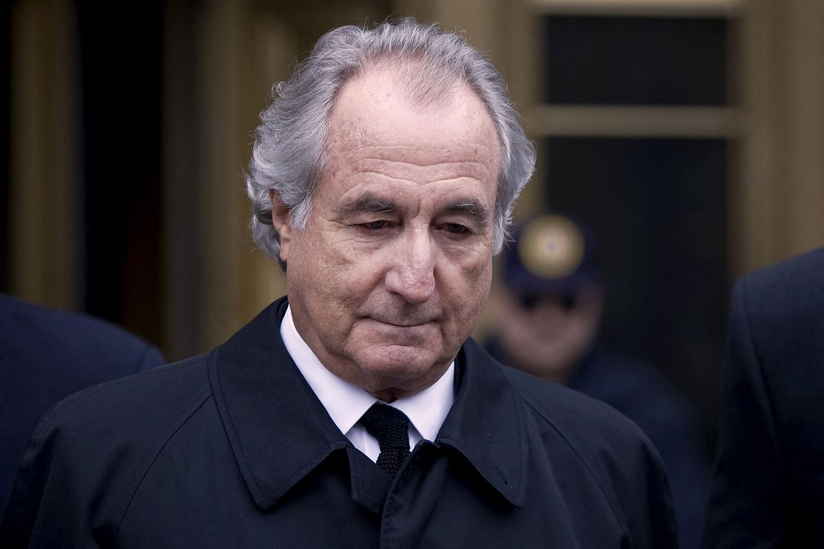 File: Bernard Madoff Mastermind Of Giant Ponzi Scheme Dies At 82