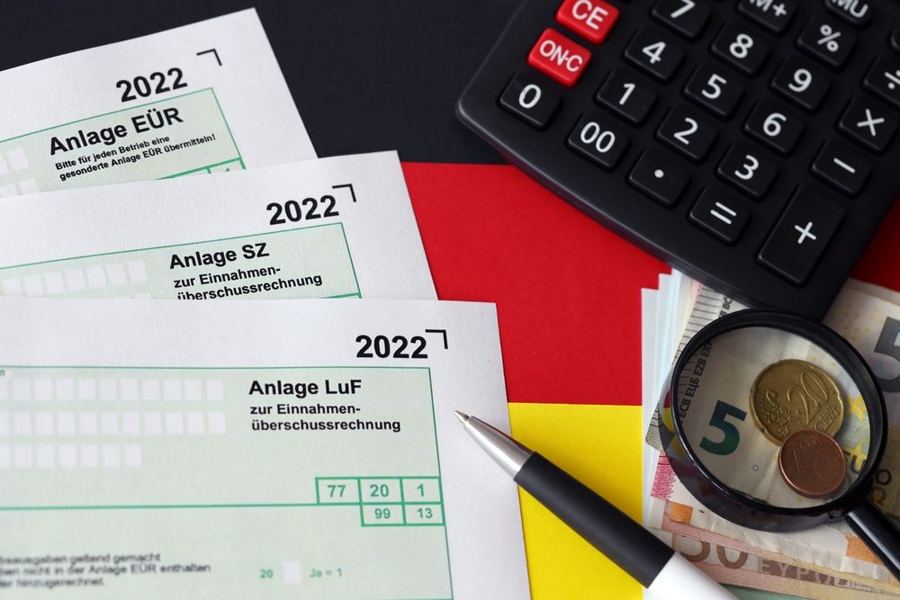 German,Different,Tax,Declaration,Blank,Forms,-,Anlage,Eur,,Anlage