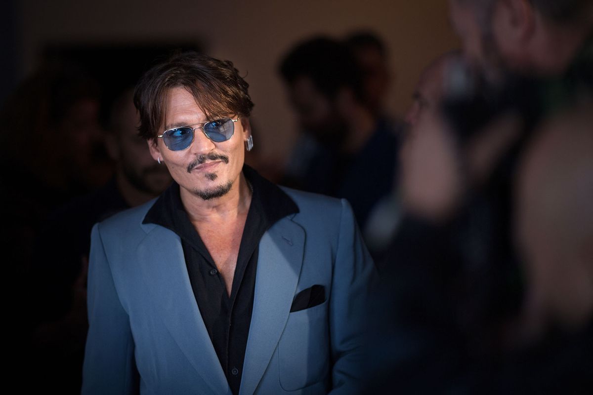 US actor Johnny Depp arrives to pose during a photocall to present the movie 'Waiting for the Barbarians' during the 45th Deauville US Film Festival, on September 8, 2019 in Deauville. (Photo by LOIC VENANCE / AFP)