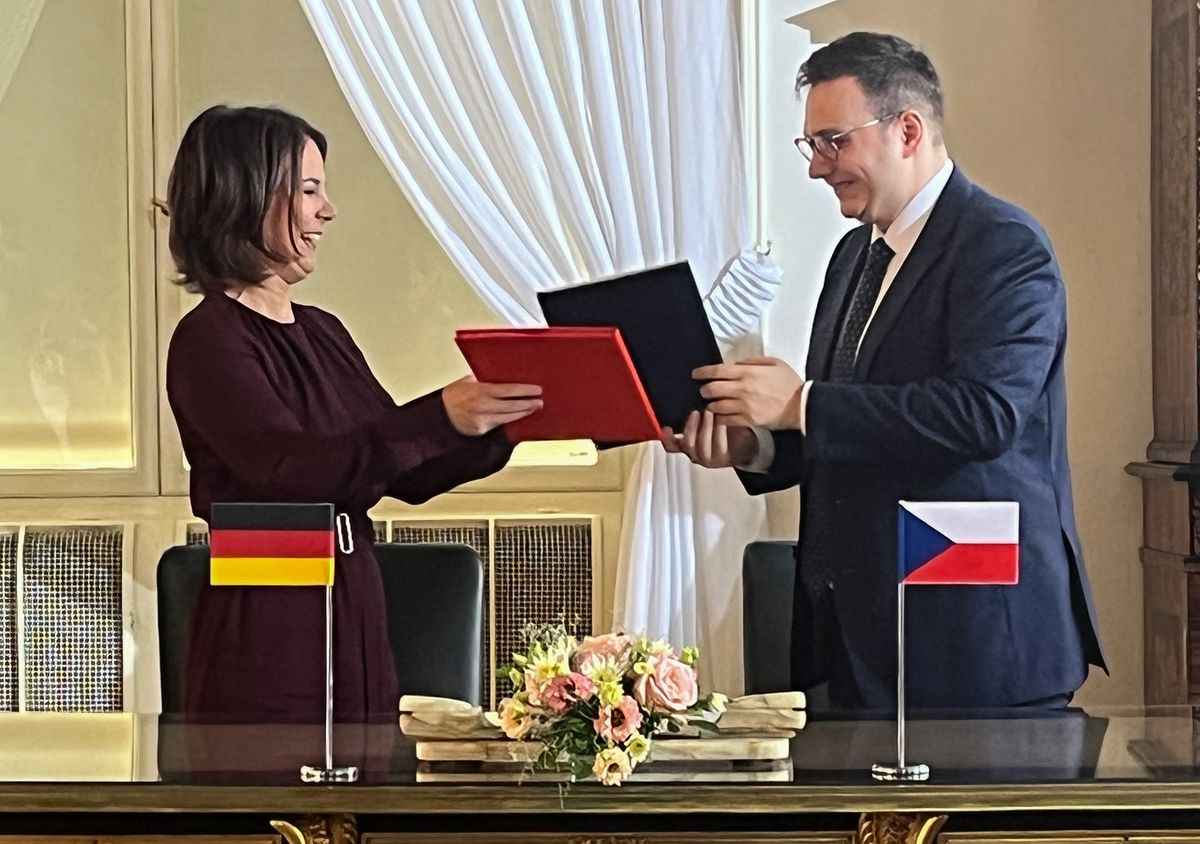 Foreign Minister Baerbock in the Czech Republic