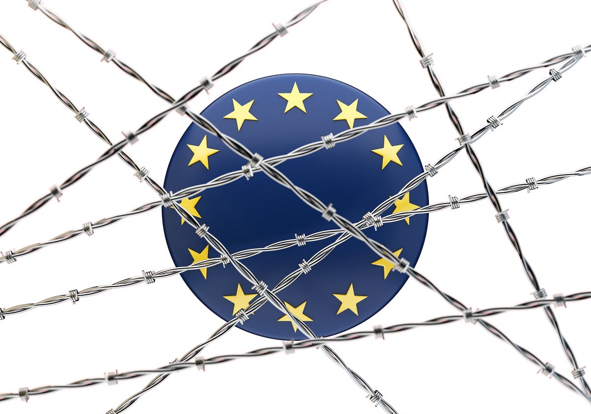 EU csillag kerítés
unió