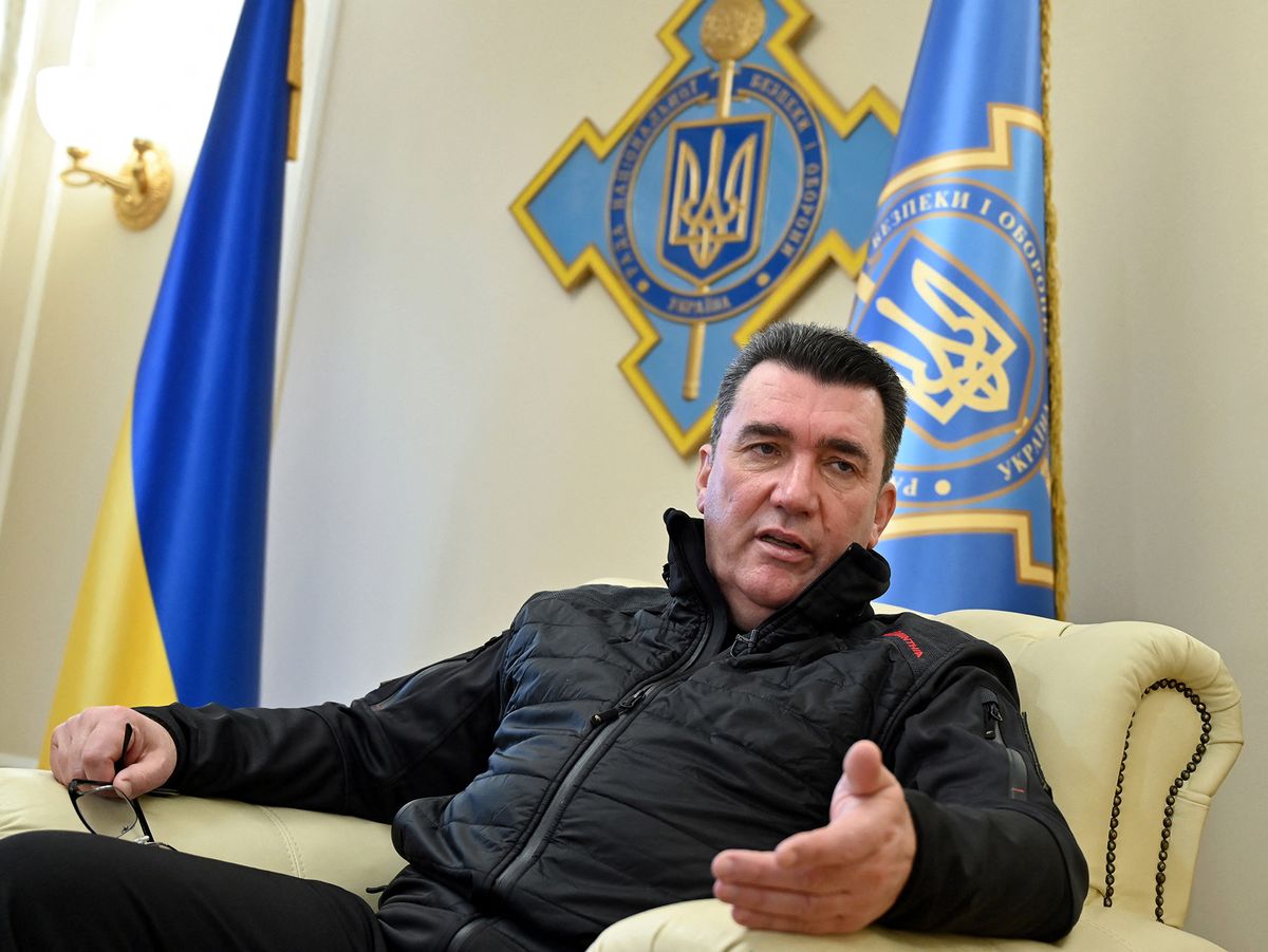  Olekszij Danyilov, az ukrán Nemzetbiztonsági és Védelmi Tanács (RNBO) titkára