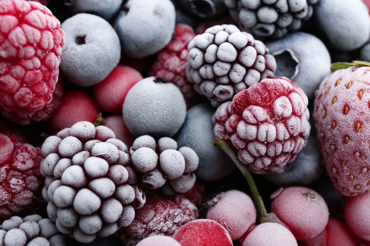 Mix,Of,Different,Frozen,Berries,As,Background,,Closeup