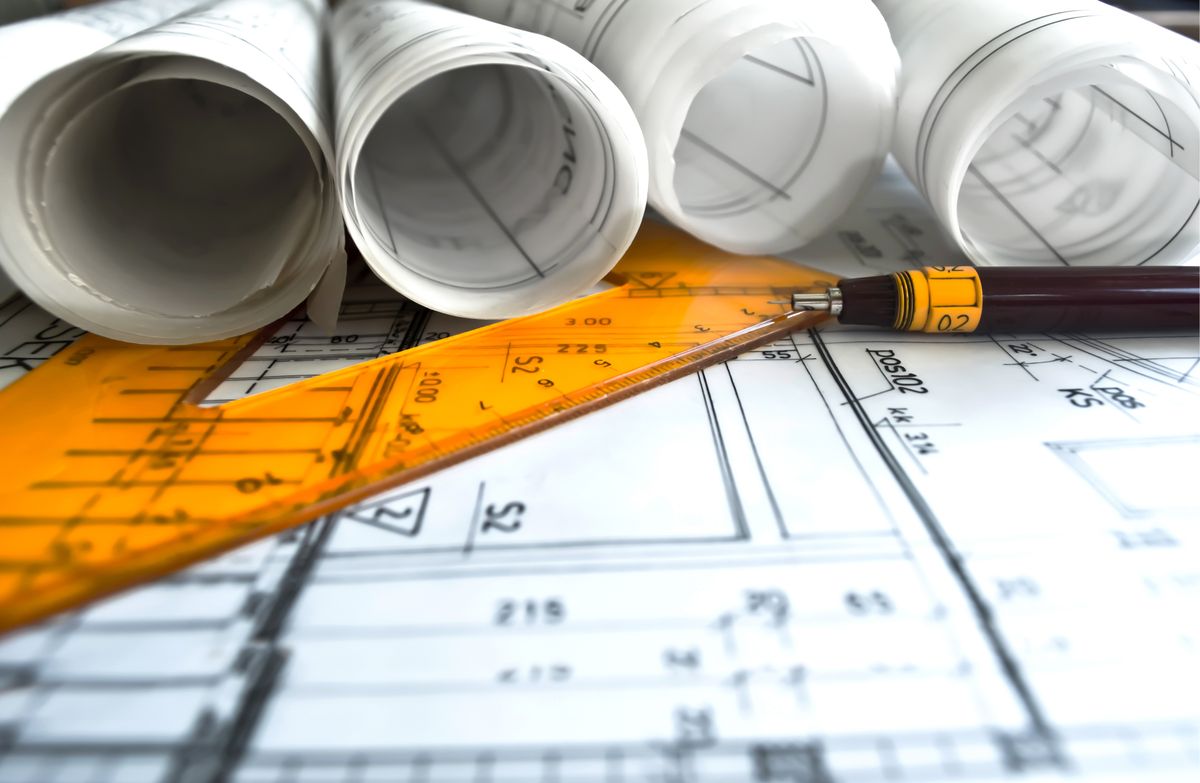 Architecture,Rolls,Architectural,Plans,Project,Architect,Blueprints