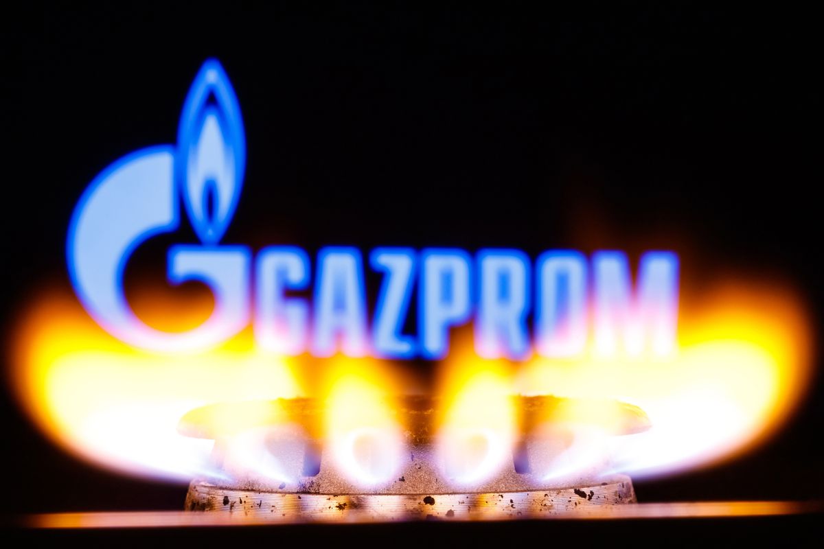 Kazan,,Russia,-,Oct,06,,2021:,Gazprom,Is,A,Russian