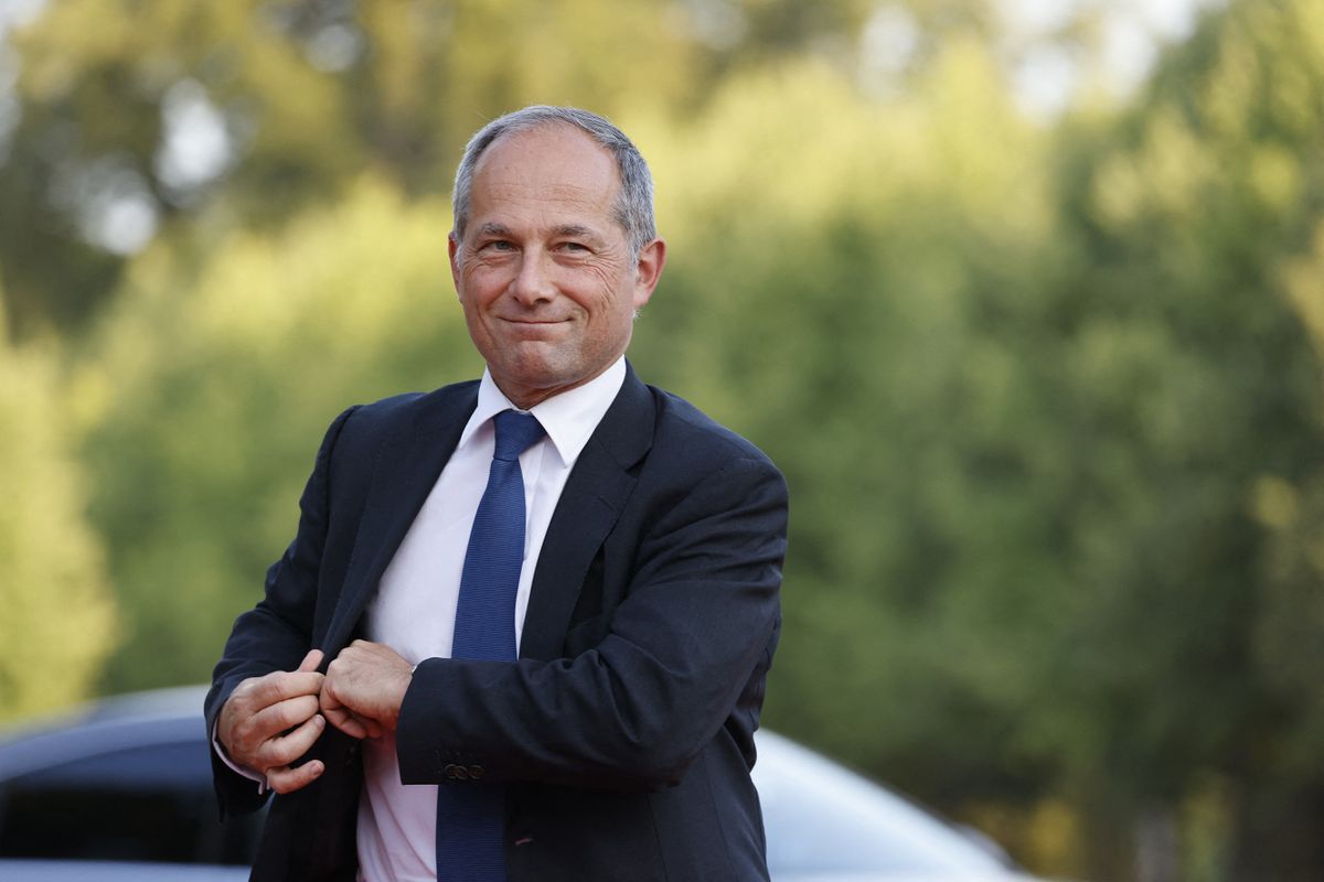 Societe Generale CEO Frederic Oudea arrives at a state dinner upon the visit of United Arab Emirates President at the Grand Trianon estate near the Palace of Versailles, south west of Paris, on July 18, 2022. - French President welcomes the United Arab Emirates President on July 18, 2022, whose state visit "will confirm the strong ties" between France and the rich Gulf oil country, the Elysee Palace announced on July 14, 2022. 