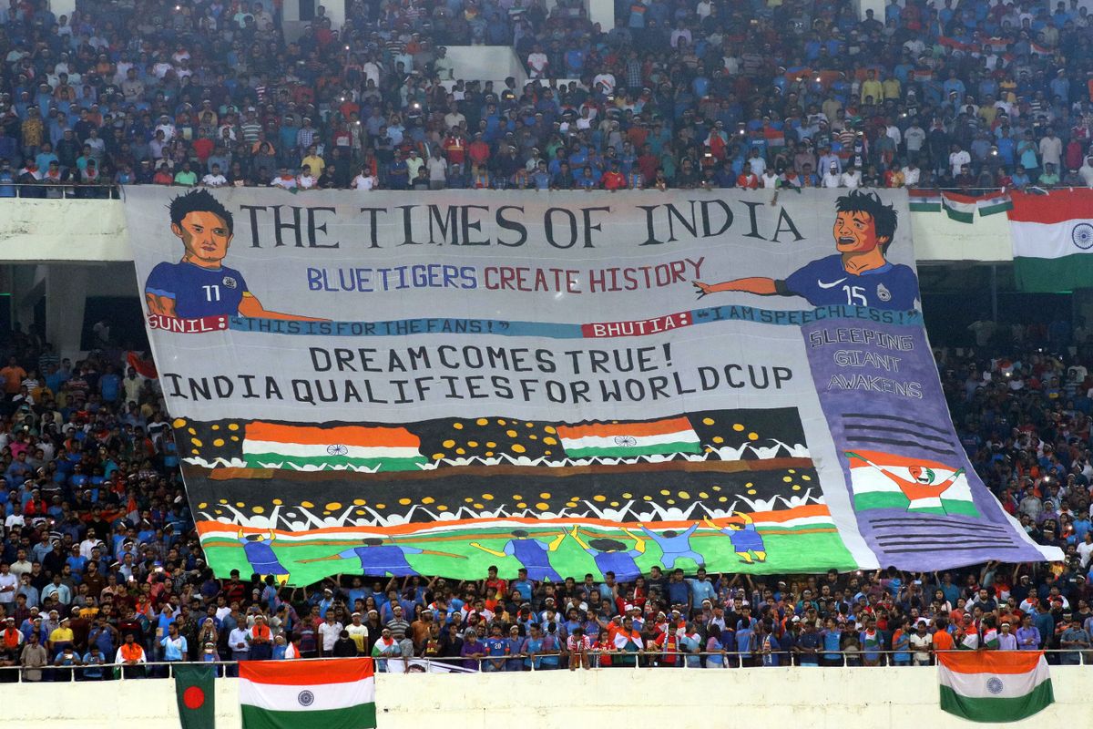 India v Bangladesh - World Cup 2022 Qualifying Match