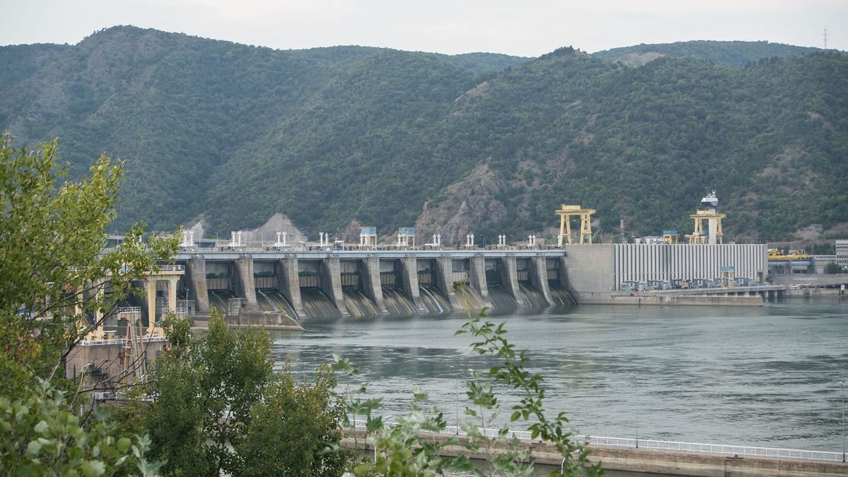 Iron Gate I Hydroelectric Power Station and border station Vaskapu vízerőmű Szerbia
