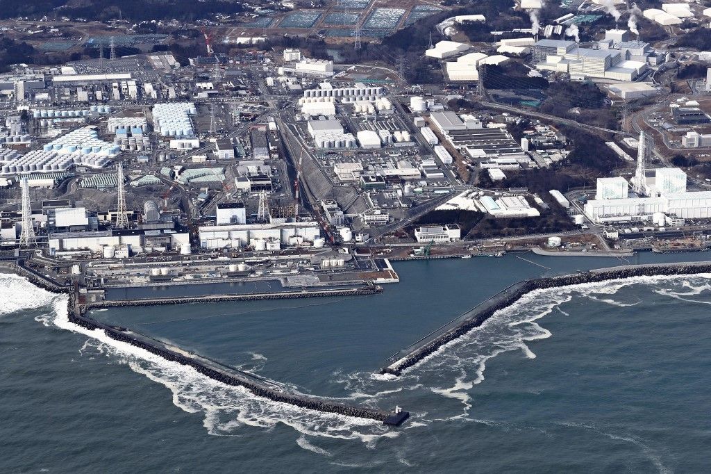 Fukushima No. 1 Nuclear Power Plant in Japan