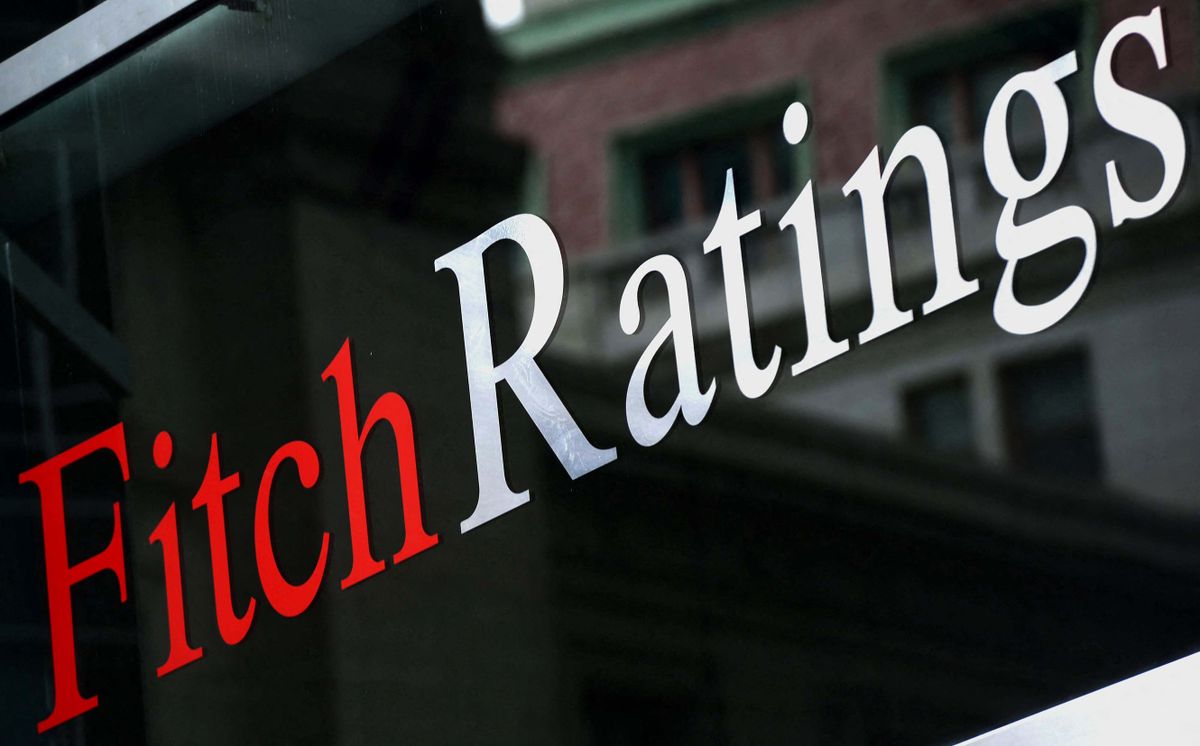 NEW YORK, USA - OCTOBER 16:  Fitch Ratings, the third-largest debt ratings firm, placed a "negative ratings watch" on the US citing political brinkmanship on October 15. After sixteen days of a government shutdown, and with just a day before the US risked defaulting on its debt, the US Congress voted to end the government shutdown on October 