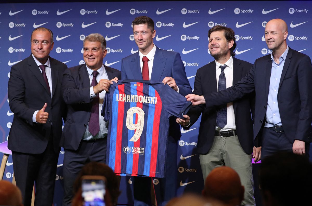 Robert Lewandowski - Presentation FC Barcelona