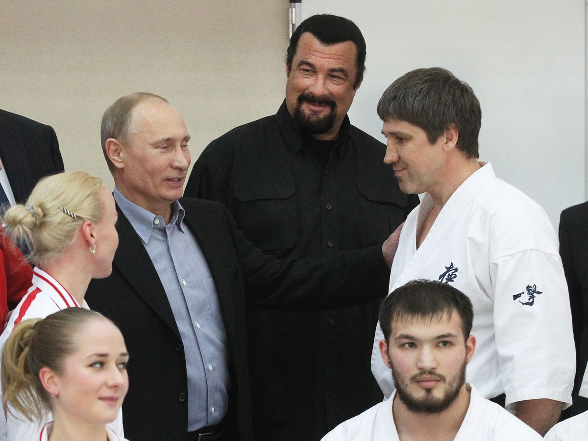 Actor Steven Seagal Visits Russia On The Invite Of Vladimir Putin