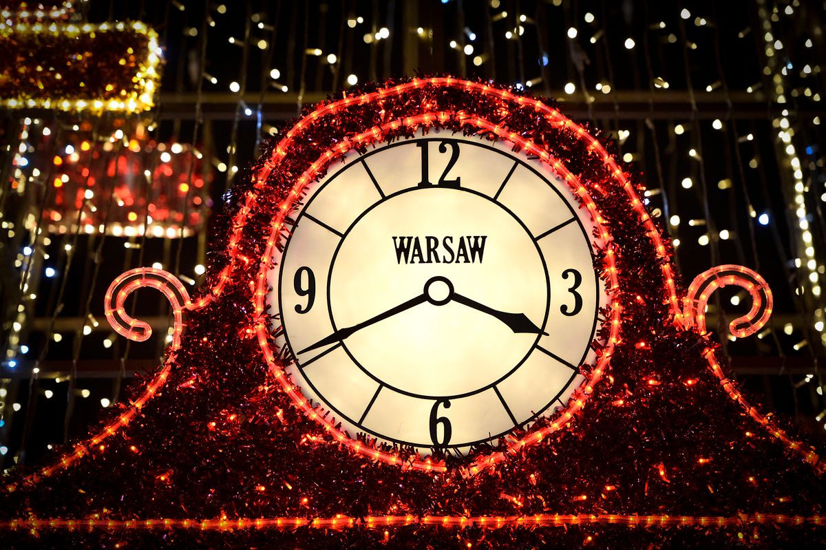 Christmas Season In Warsaw