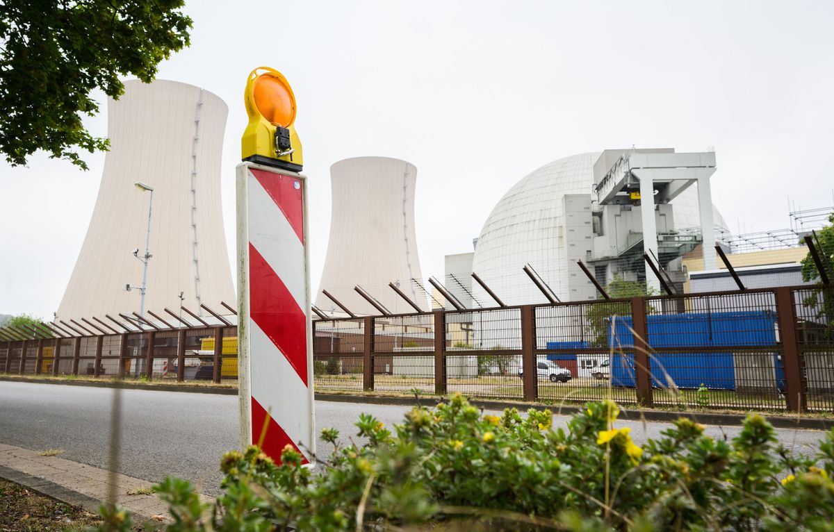 Energy crisis - Grohnde nuclear power plant