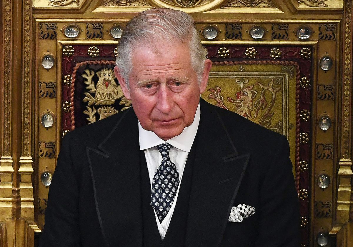 (FILES) In this file photo taken on June 21, 2017 Britain's Prince Charles, Prince of Wales sits and listens as he mother delivers the Queen's Speech during the State Opening of Parliament in the Houses of Parliament in London. - Charles has spent virtually his entire life waiting to succeed his mother, Queen Elizabeth II, even as he took on more of her duties and responsibilities as she aged. But the late monarch's eldest son, 73, made the most of his record-breaking time as the longest-serving heir to the throne by forging his own path. 
