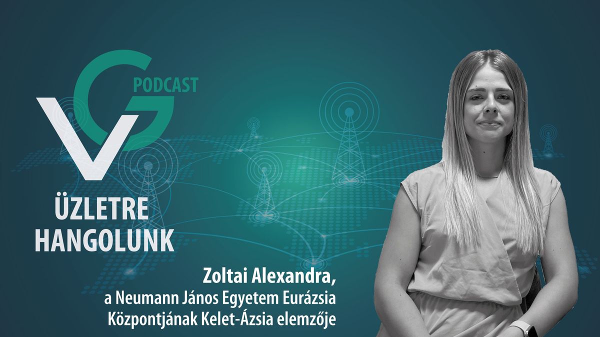 VG Podcast, Zoltai Alexandra, Neumann János Egyetem Eurázsia Központ Kelet-Ázsia kutatója