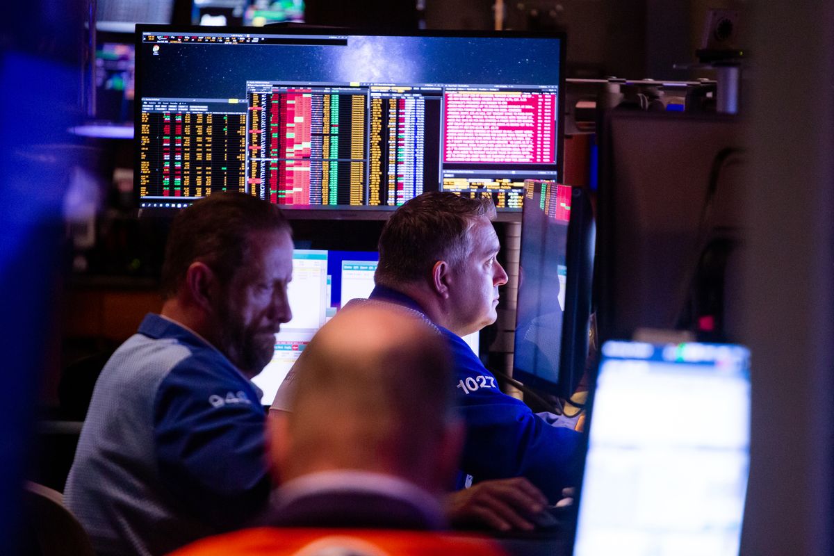 New York Stock Exchange As Wall Street Seen Trapped In Crushing Bear Market, amerika tőzsde