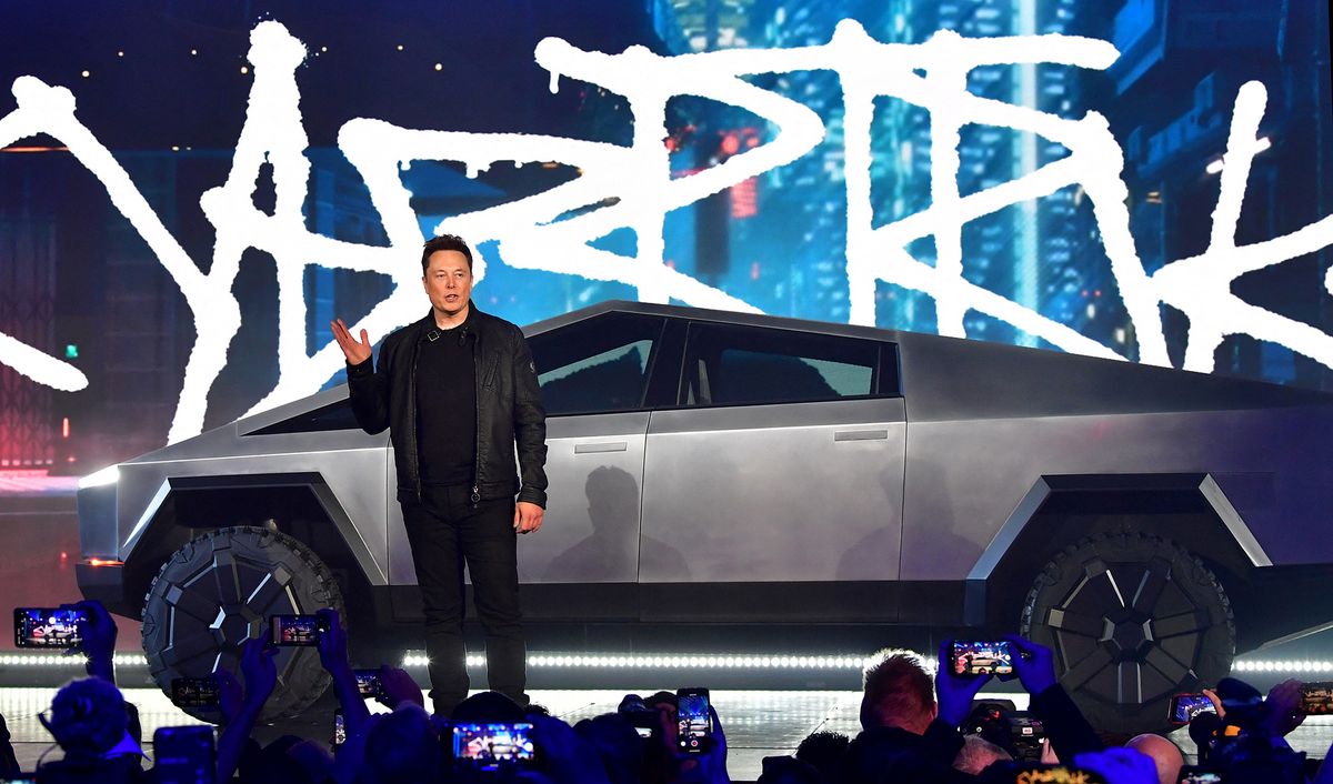 Elon Musk's Tesla unveils electric pick-up 'Cybertruck'