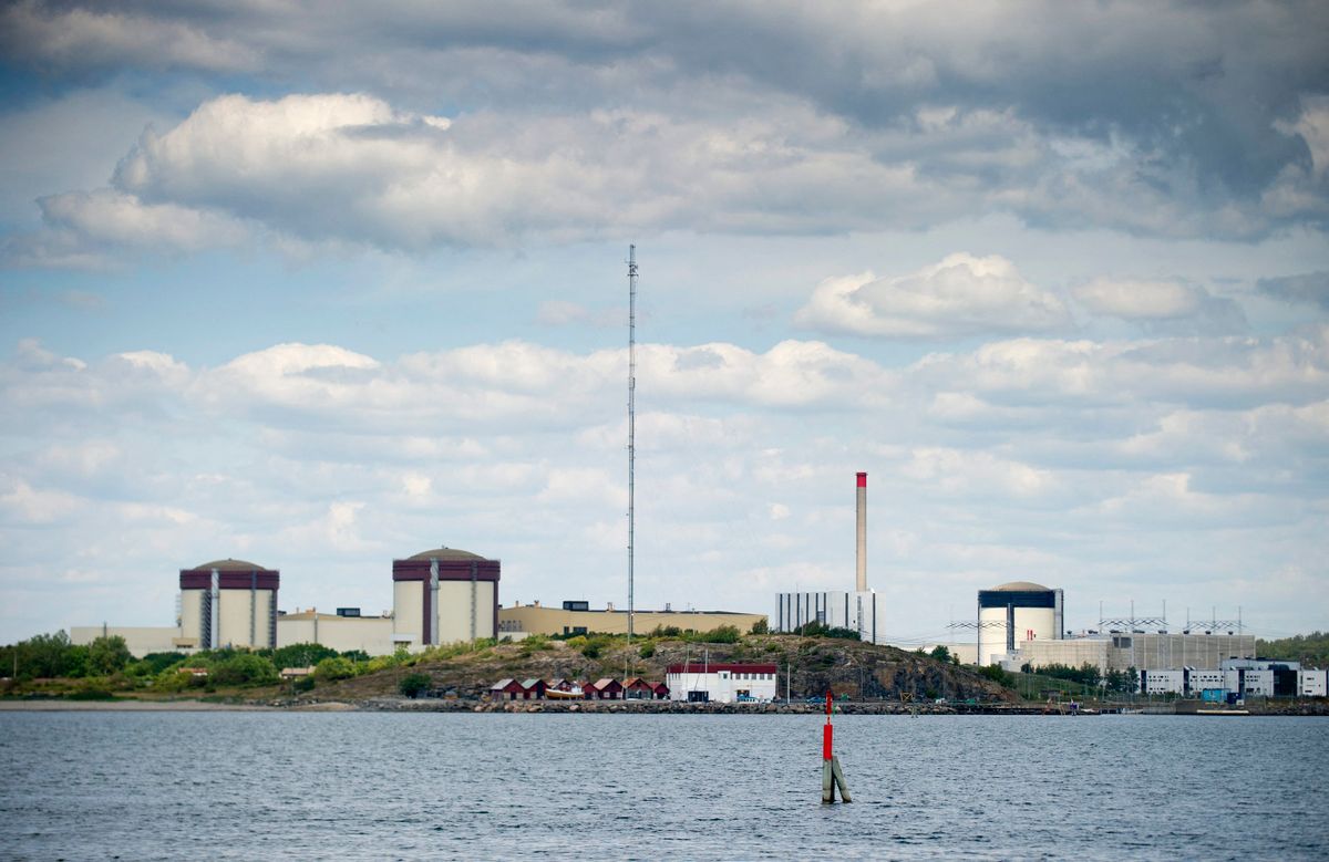 A photo taken on June 21, 2012 Sweden's Ringhals atomic power station. Sweden has tightened security at its three nuclear power plants after routine checks on June 20 revealed an explosive device planted on a truck inside its southern Ringhals plant. The material resembled a dough-like lump the size of a small fist and was discovered by a bomb-sniffing dog under a large truck in a secure zone. The discovery was made during a routine check as the truck passed between two inner zones, Ringhals spokesman Goesta Larsen told Swedish news agency TT. 