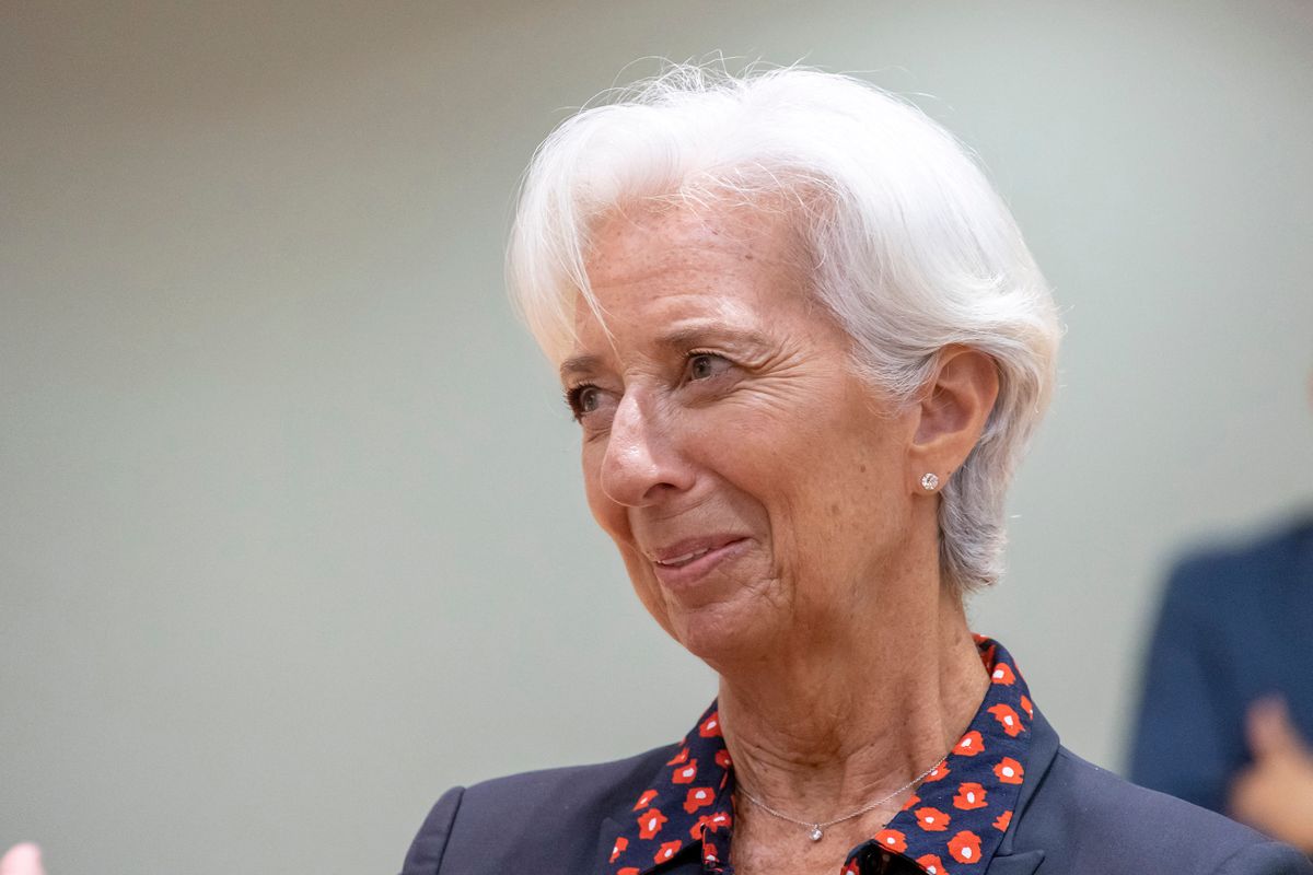 Christine Lagarde At The European Council