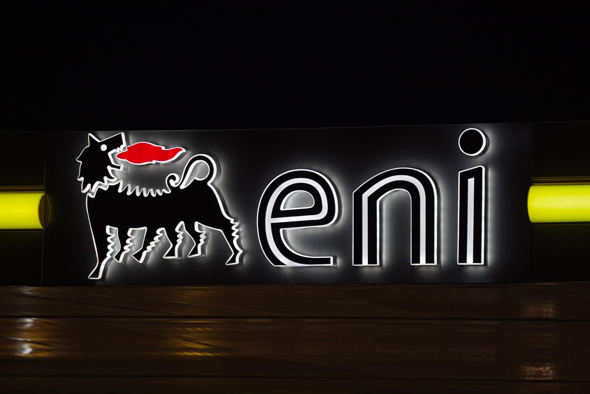 Imperia,,Italy,-,October,8,,2020:,Eni,Spa,Logo,Is