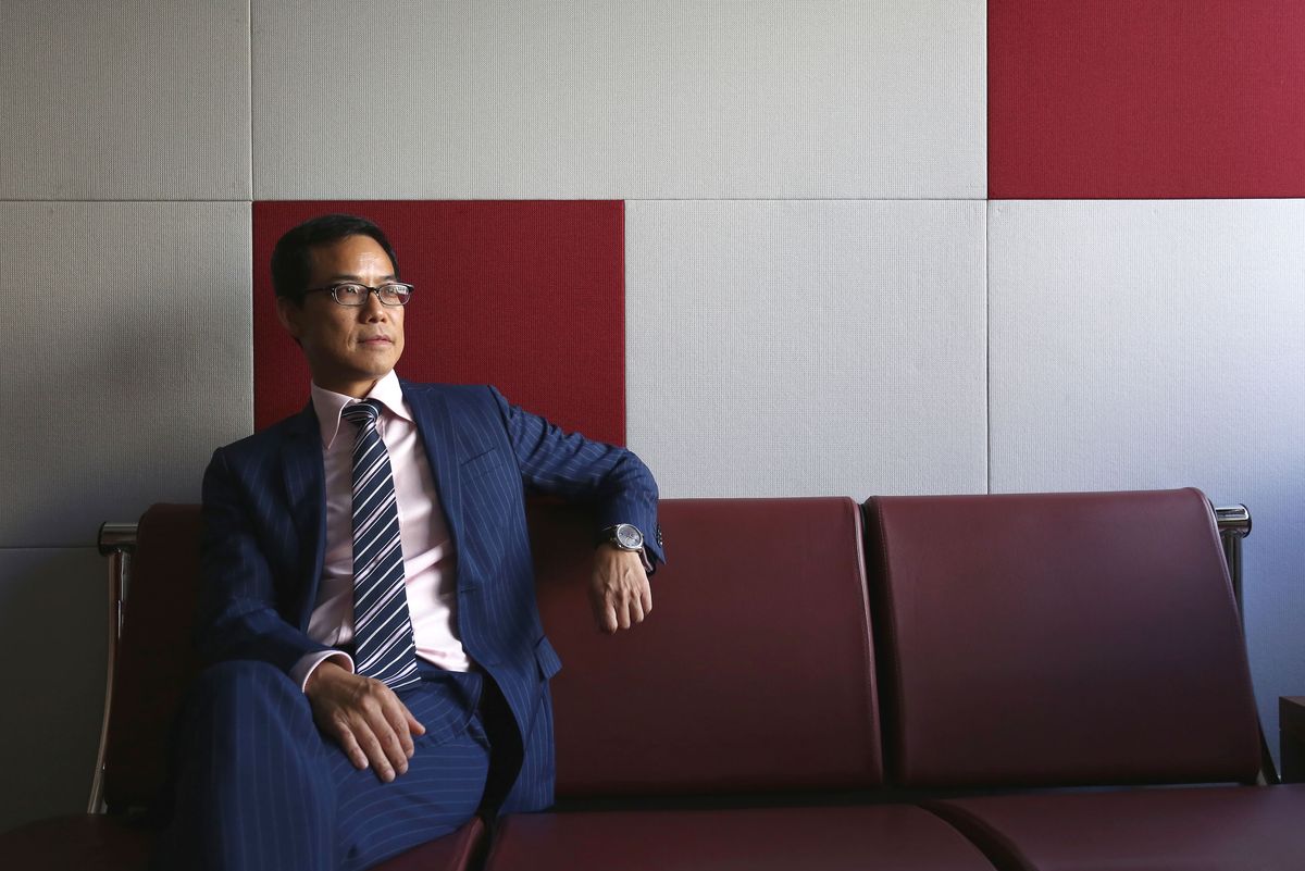 Portrait of lawyer Sherman Yan for XXIV watch magazine. 21AUG14, Portrait of lawyer Sherman Yan for XXIV watch magazine. 21AUG14 (Photo by Jonathan Wong/South China Morning Post via Getty Images)