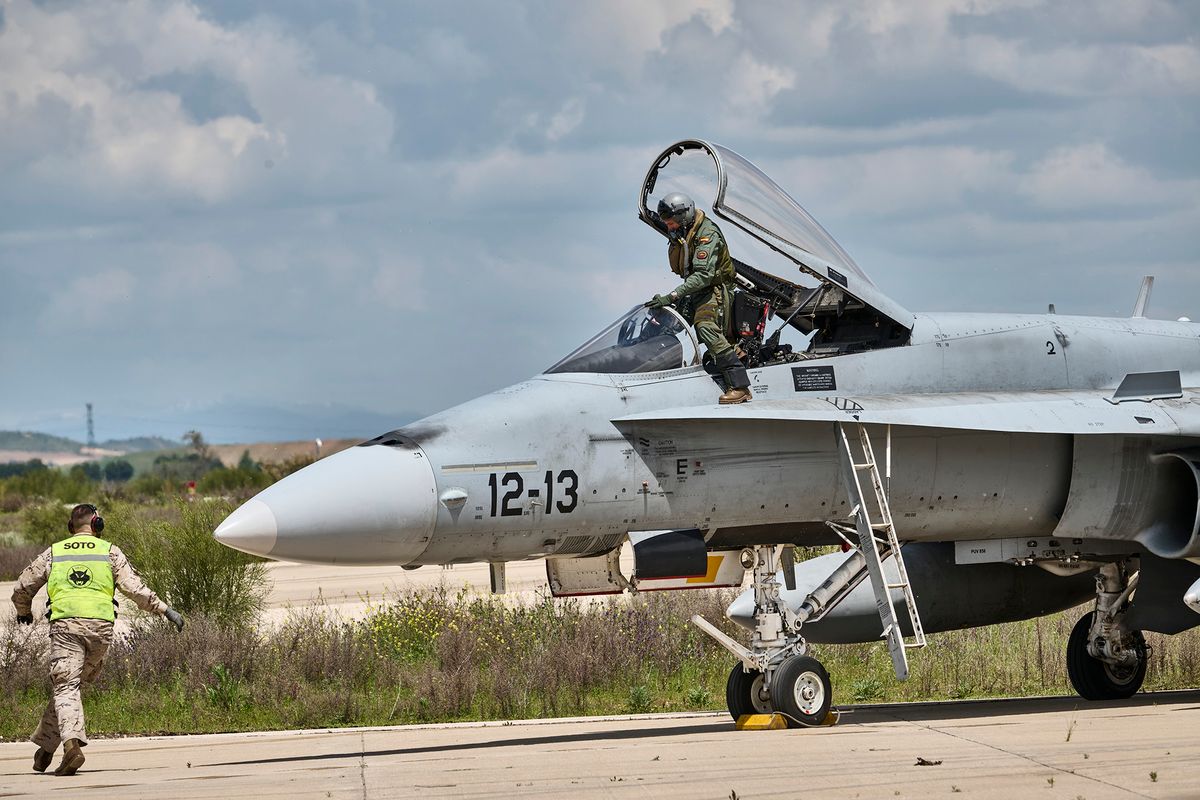 NATO's Allied Air Command And Combined Air Operations Center (CAOC) In Spain