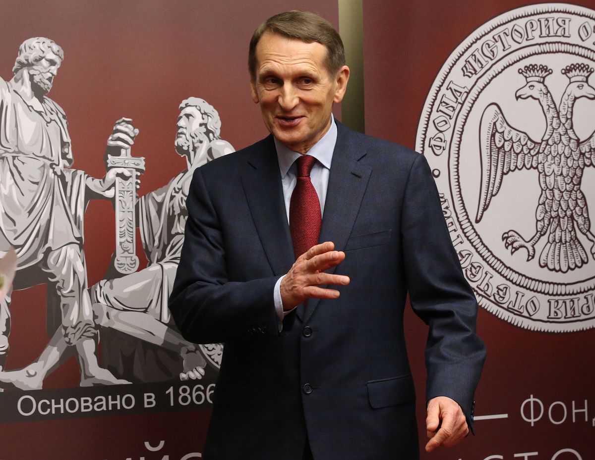 Russia's Foreign Intelligence Service Chief Sergey Naryshkin Attends The Awards Ceremony For The Best History Teachers