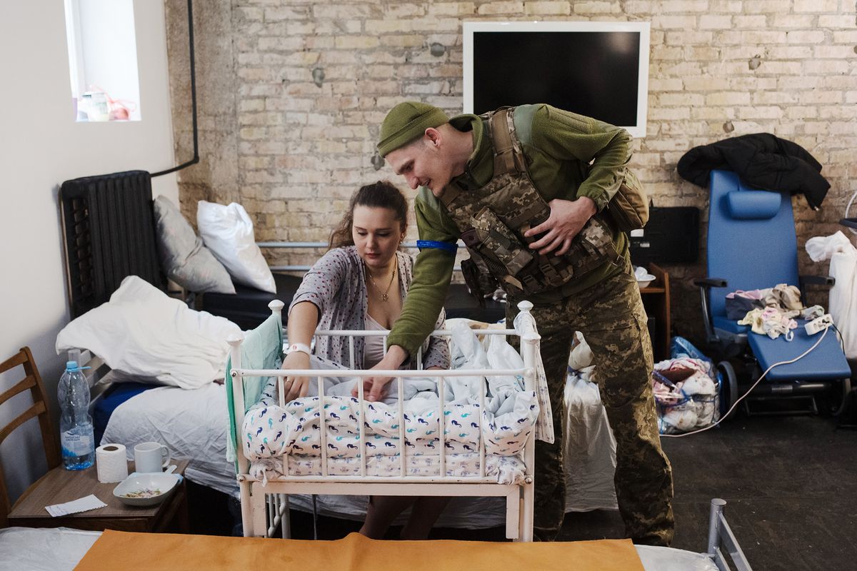 Inside A Kyiv-Area Maternity Hospital After A Month Of War