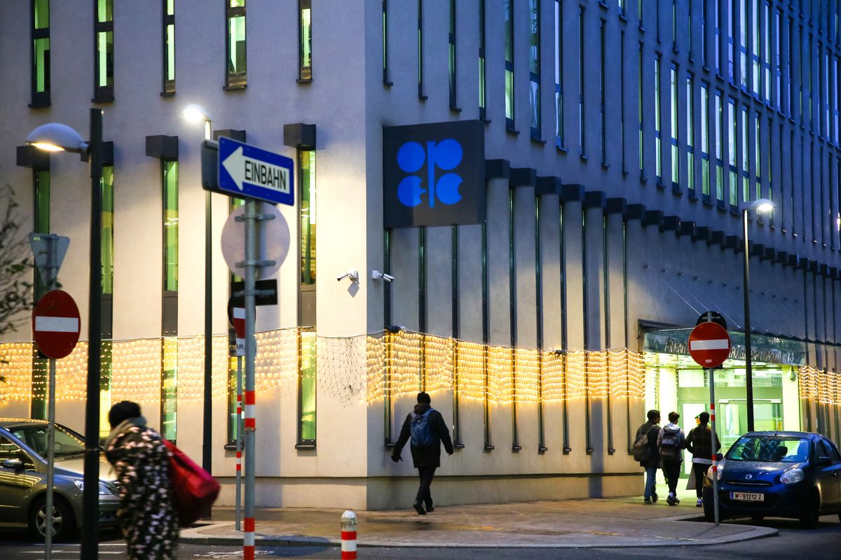 OPEC Headquarters In Vienna, Austria, The Headquarters of the Organisation of the Petroleum Exporting Countries (OPEC) in Vienna, Austria on 17 December, 2018.   (Photo by Beata Zawrzel/NurPhoto) (Photo by Beata Zawrzel / NurPhoto / NurPhoto via AFP)