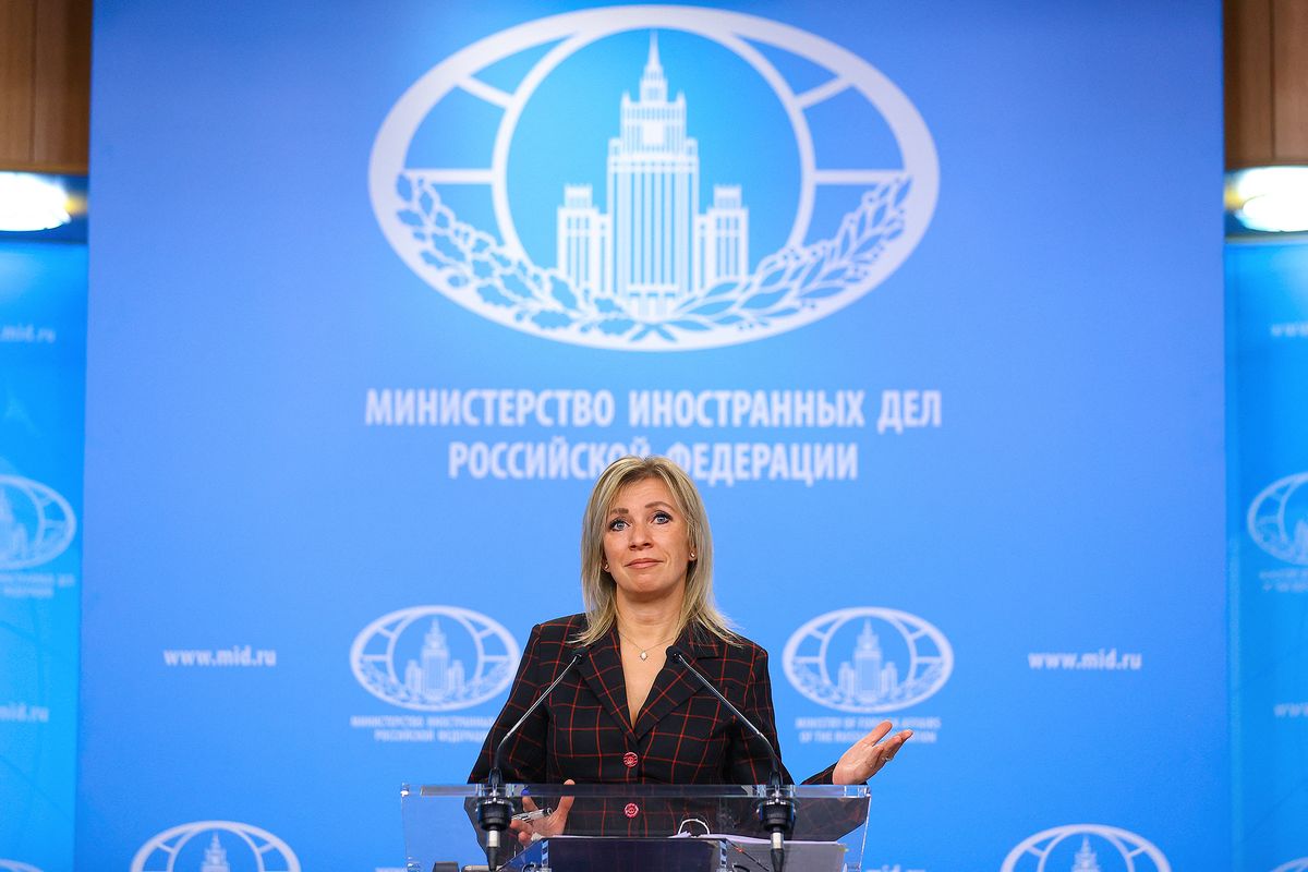 Russian Foreign Ministry Spokesperson Maria Zakharova