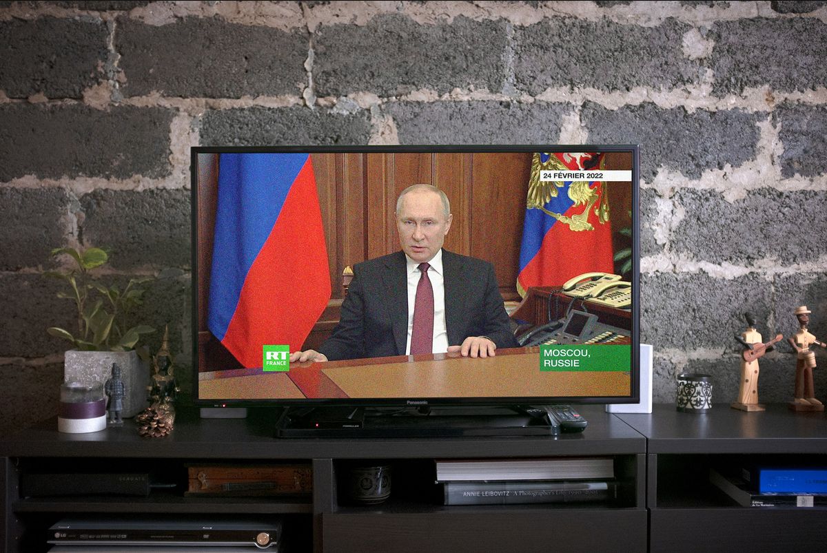 RT CHANNEL (RUSSIAN TODAY) BANED IN EUROPE